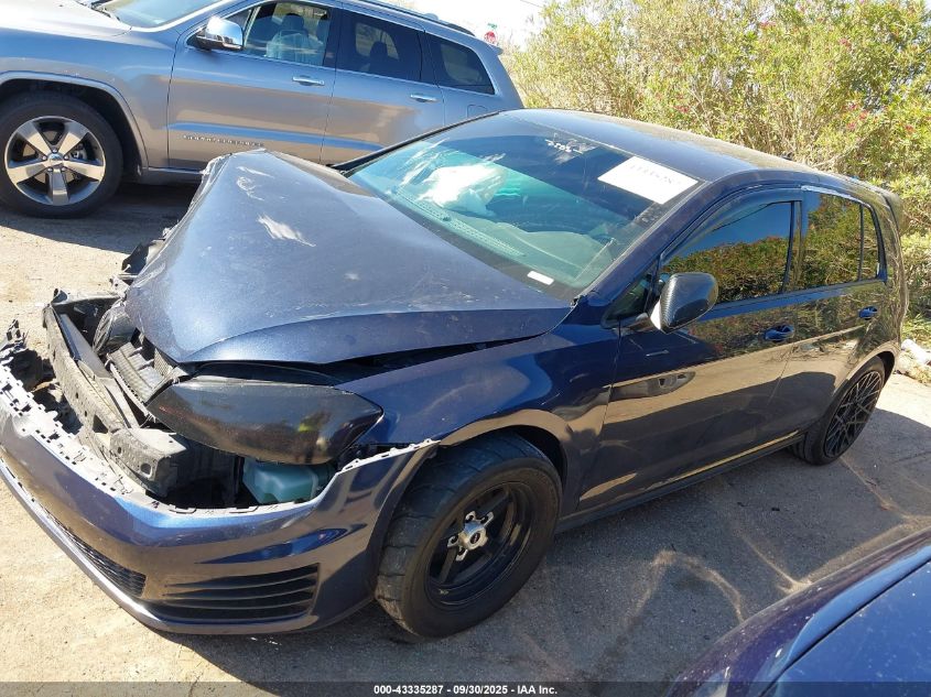 2016 Volkswagen Golf Gti S 4-Door VIN: 3VW4T7AU7GM008779 Lot: 43335287