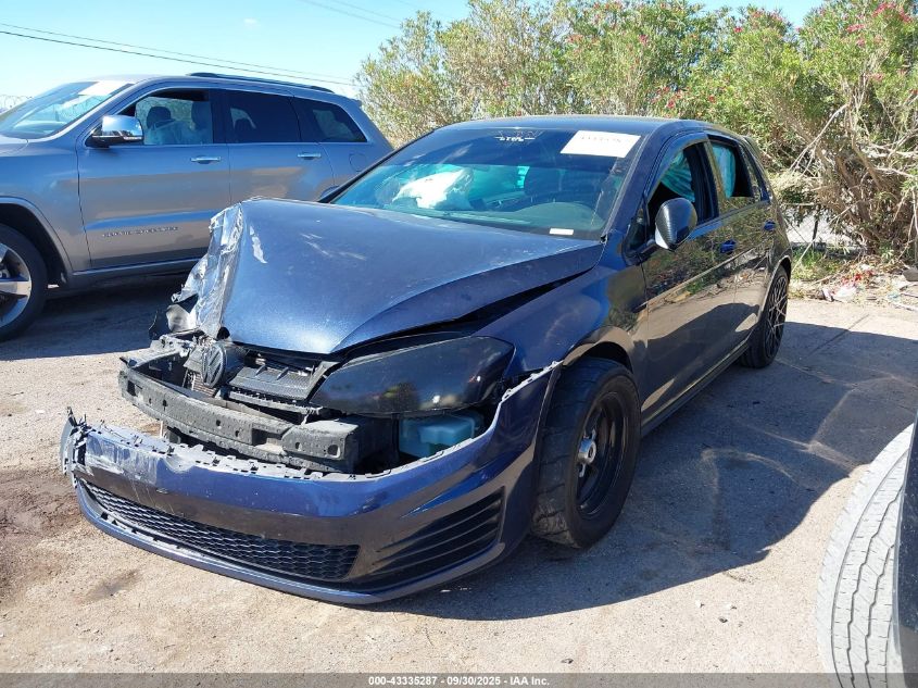 2016 Volkswagen Golf Gti S 4-Door VIN: 3VW4T7AU7GM008779 Lot: 43335287