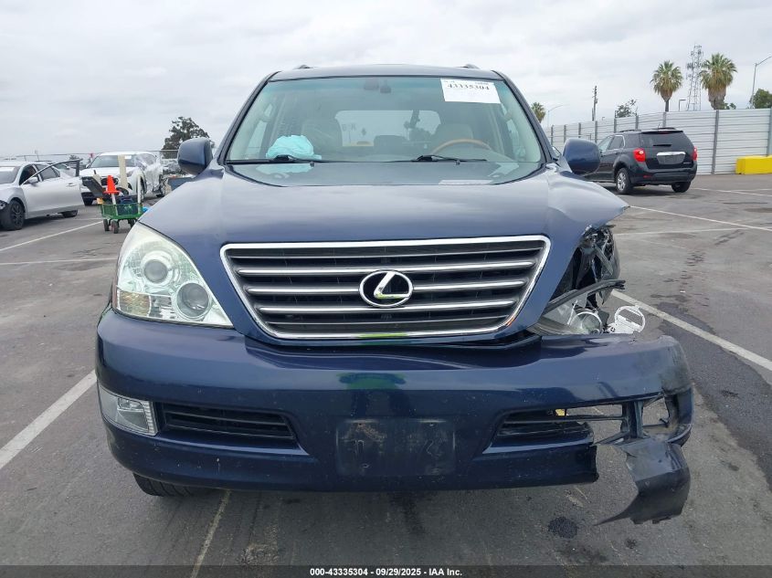2005 Lexus Gx 470 VIN: JTJBT20X250070421 Lot: 43335304
