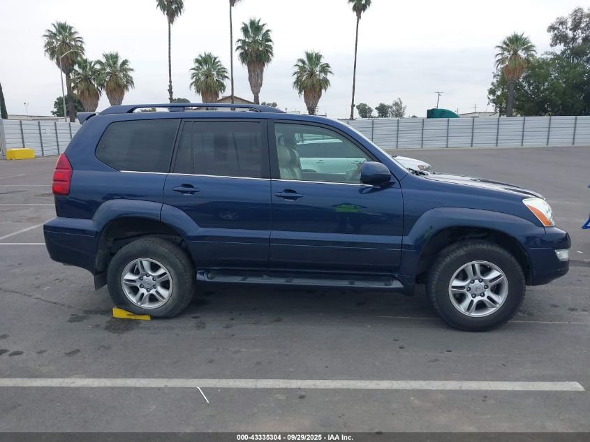 2005 Lexus Gx 470 VIN: JTJBT20X250070421 Lot: 43335304