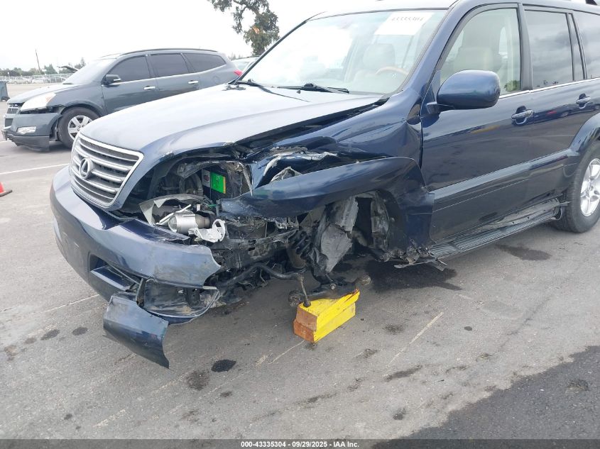 2005 Lexus Gx 470 VIN: JTJBT20X250070421 Lot: 43335304