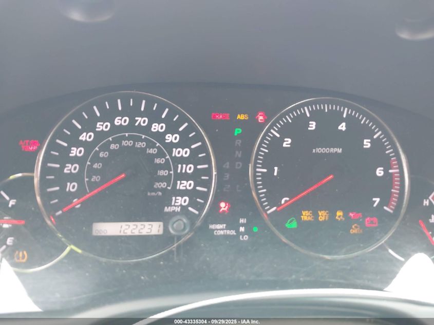 2005 Lexus Gx 470 VIN: JTJBT20X250070421 Lot: 43335304