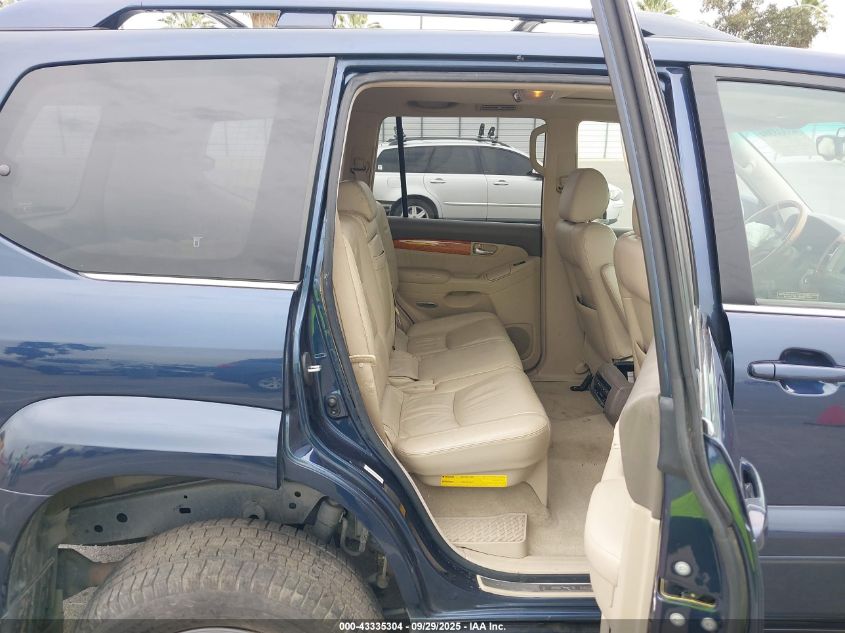 2005 Lexus Gx 470 VIN: JTJBT20X250070421 Lot: 43335304