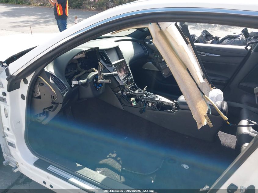 2019 Infiniti Q60 3.0T Luxe VIN: JN1EV7EK7KM231406 Lot: 43335305