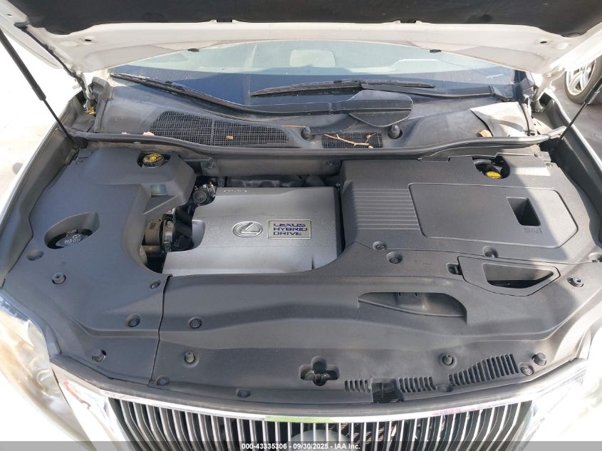 2010 Lexus Rx 450H VIN: JTJZB1BA3A2402675 Lot: 43335306