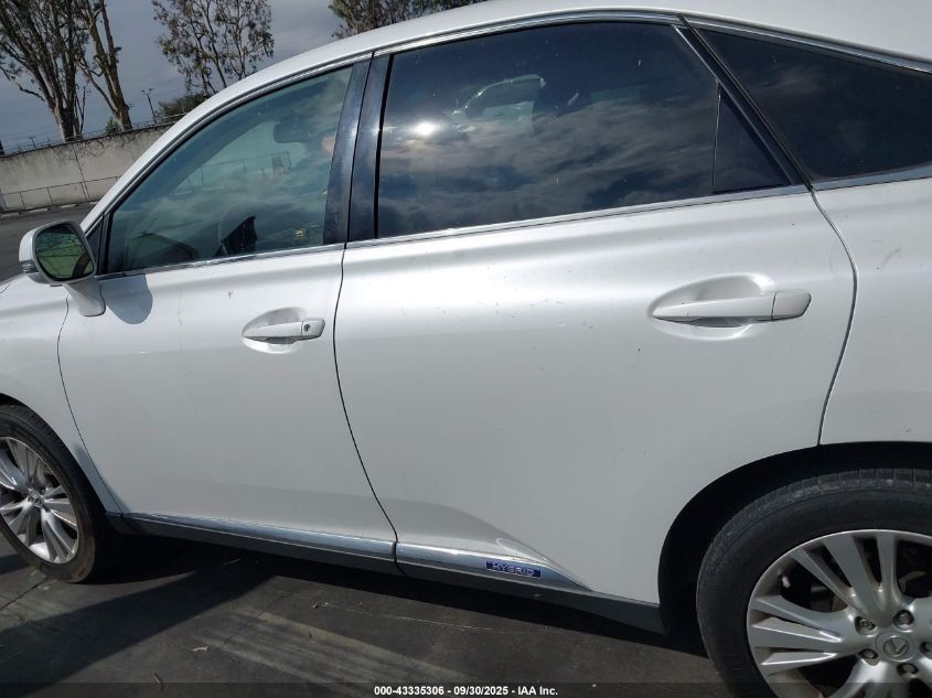 2010 Lexus Rx 450H VIN: JTJZB1BA3A2402675 Lot: 43335306