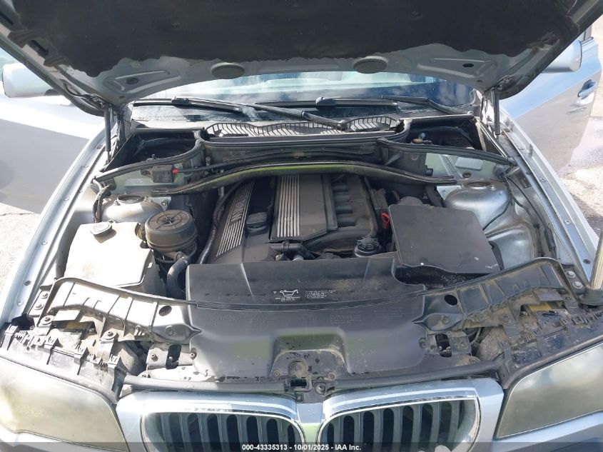 2004 BMW X3 2.5I VIN: WBXPA73424WB24797 Lot: 43335313