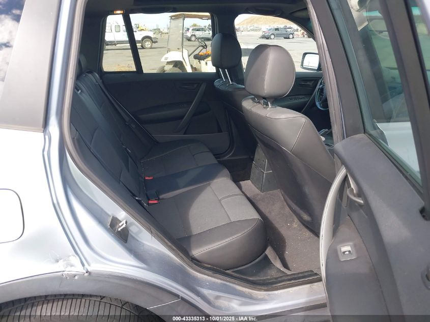 2004 BMW X3 2.5I VIN: WBXPA73424WB24797 Lot: 43335313