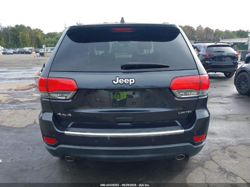 2014 Jeep Grand Cherokee Limited VIN: 1C4RJFBG9EC378700 Lot: 43335352