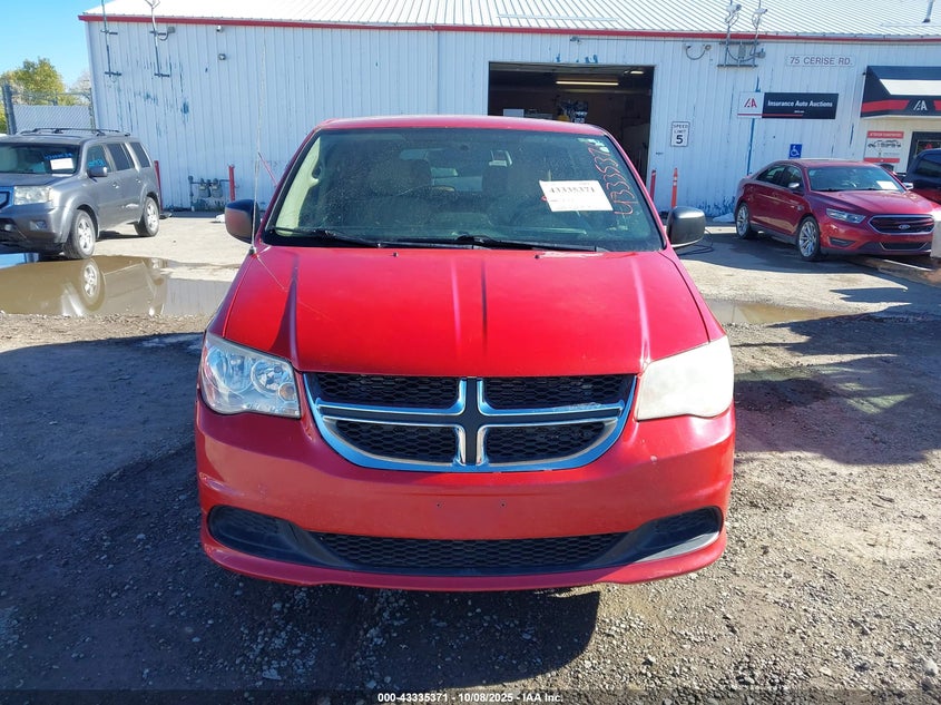 2013 Dodge Grand Caravan Se VIN: 2C4RDGBG5DR712529 Lot: 43335371