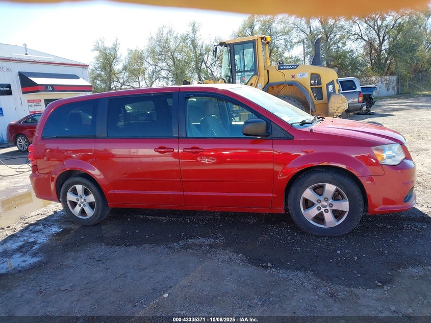 2013 Dodge Grand Caravan Se VIN: 2C4RDGBG5DR712529 Lot: 43335371