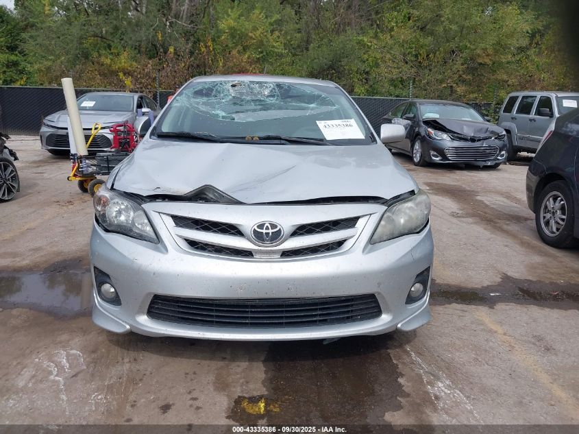 2012 Toyota Corolla S VIN: 5YFBU4EE4CP016091 Lot: 43335386