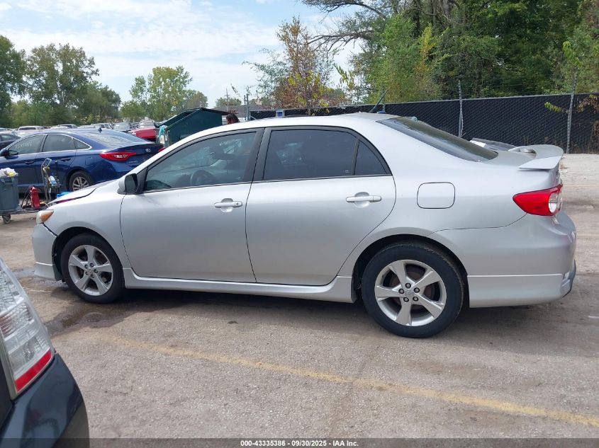 2012 Toyota Corolla S VIN: 5YFBU4EE4CP016091 Lot: 43335386