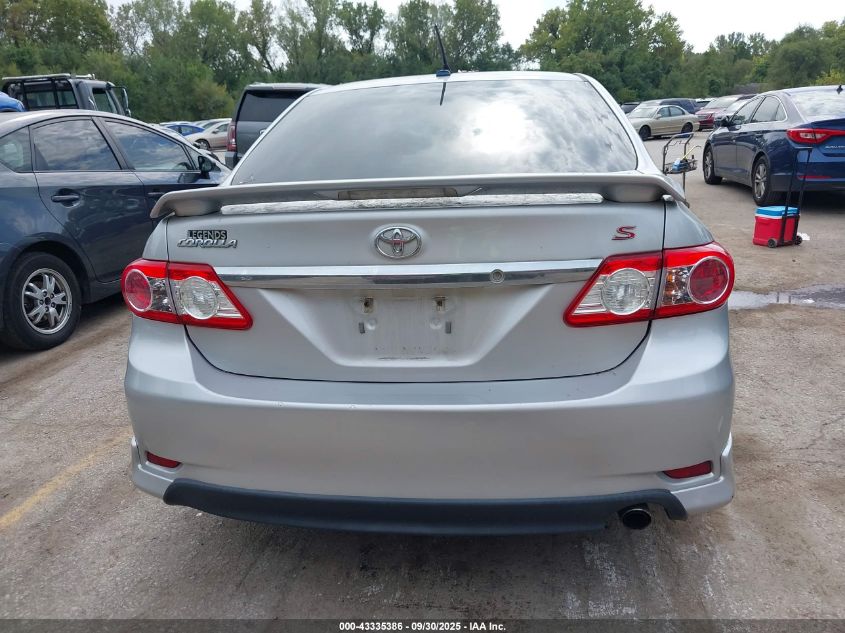 2012 Toyota Corolla S VIN: 5YFBU4EE4CP016091 Lot: 43335386