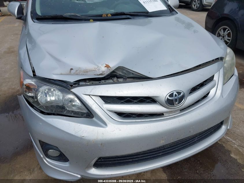 2012 Toyota Corolla S VIN: 5YFBU4EE4CP016091 Lot: 43335386