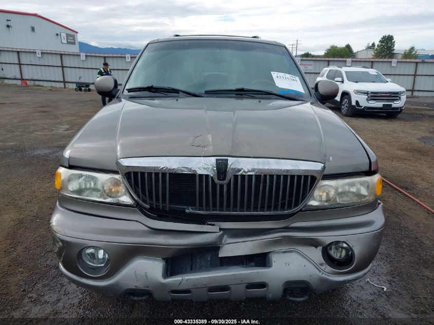 2001 Lincoln Navigator VIN: 5LMFU28A21LJ03548 Lot: 43335389