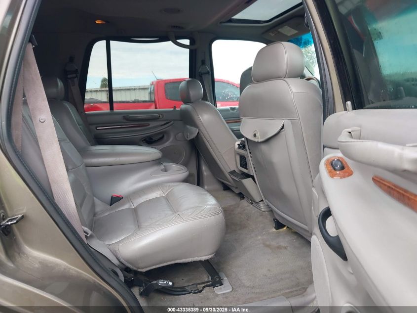 2001 Lincoln Navigator VIN: 5LMFU28A21LJ03548 Lot: 43335389