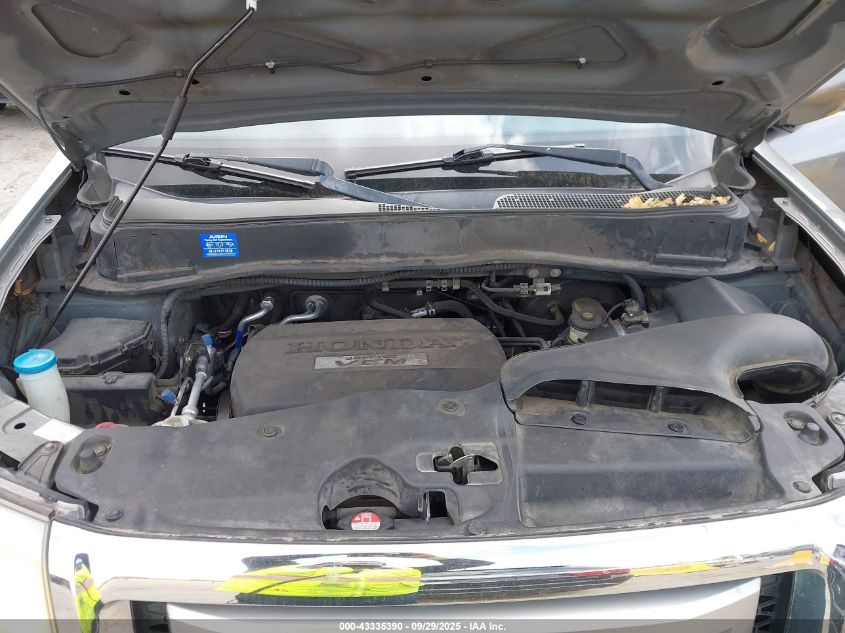 2009 Honda Pilot Ex-L VIN: 5FNYF48529B038305 Lot: 43335390