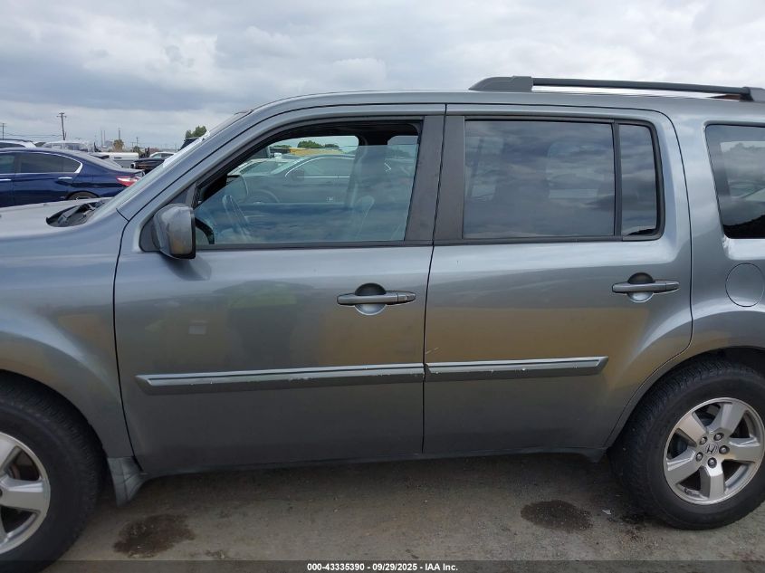 2009 Honda Pilot Ex-L VIN: 5FNYF48529B038305 Lot: 43335390