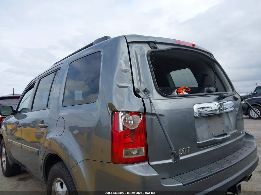 2009 Honda Pilot Ex-L VIN: 5FNYF48529B038305 Lot: 43335390