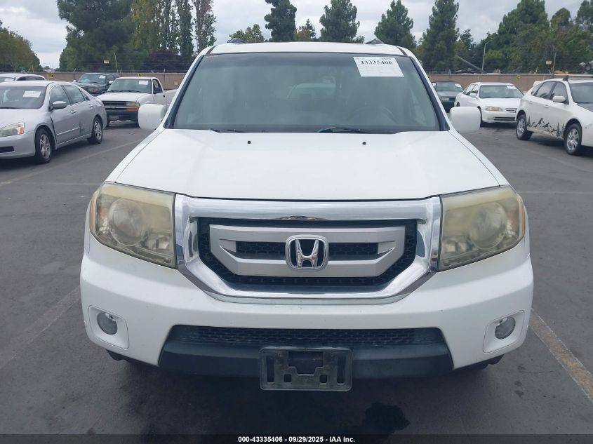 2010 Honda Pilot Touring VIN: 5FNYF3H85AB003993 Lot: 43335406