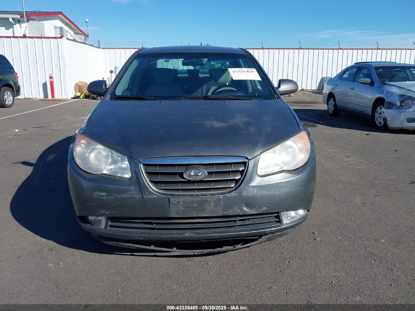 2007 Hyundai Elantra Gls/Limited/Se VIN: KMHDU46D17U242592 Lot: 43335409