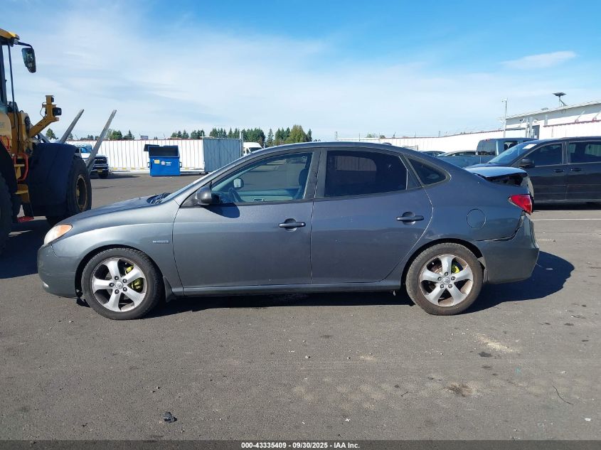 2007 Hyundai Elantra Gls/Limited/Se VIN: KMHDU46D17U242592 Lot: 43335409