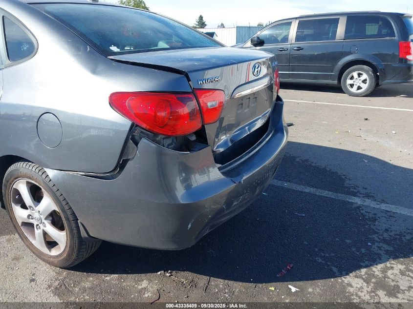 2007 Hyundai Elantra Gls/Limited/Se VIN: KMHDU46D17U242592 Lot: 43335409