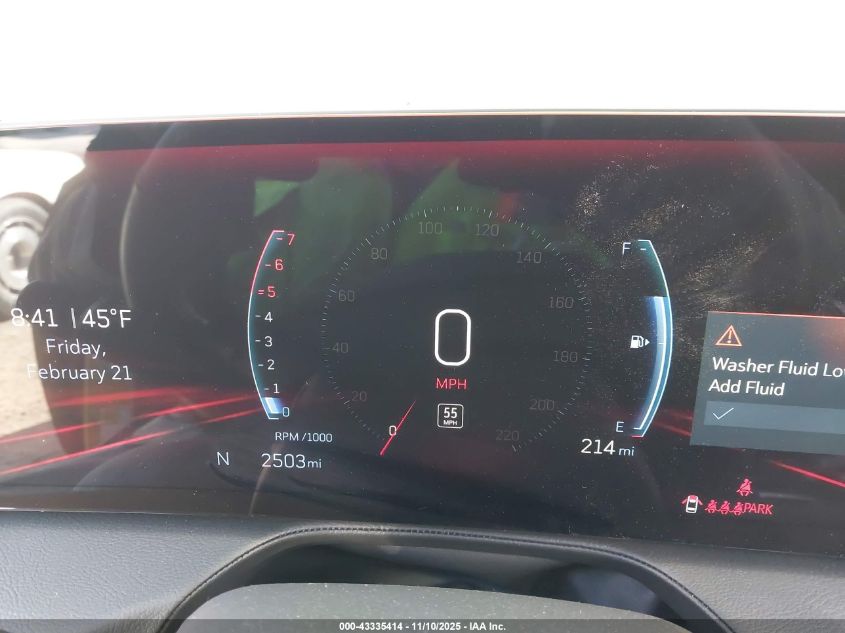 2025 Cadillac Ct5-V V-Series Blackwing Rwd VIN: 1G6D25R67S0860063 Lot: 43335414