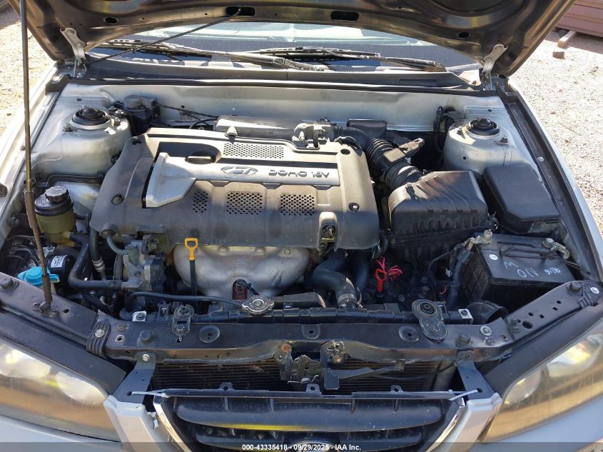 2005 Hyundai Elantra Gls/Gt VIN: KMHDN46D65U987039 Lot: 43335418