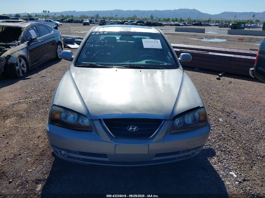 2005 Hyundai Elantra Gls/Gt VIN: KMHDN46D65U987039 Lot: 43335418