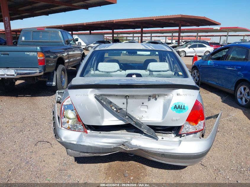 2005 Hyundai Elantra Gls/Gt VIN: KMHDN46D65U987039 Lot: 43335418