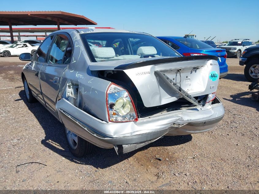 2005 Hyundai Elantra Gls/Gt VIN: KMHDN46D65U987039 Lot: 43335418