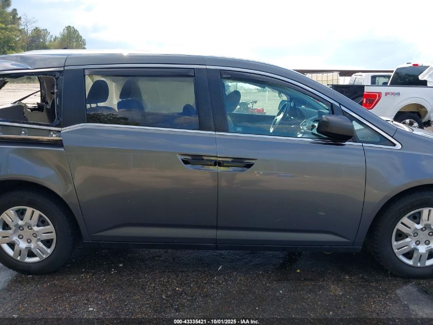 2012 Honda Odyssey Lx VIN: 5FNRL5H24CB027564 Lot: 43335421