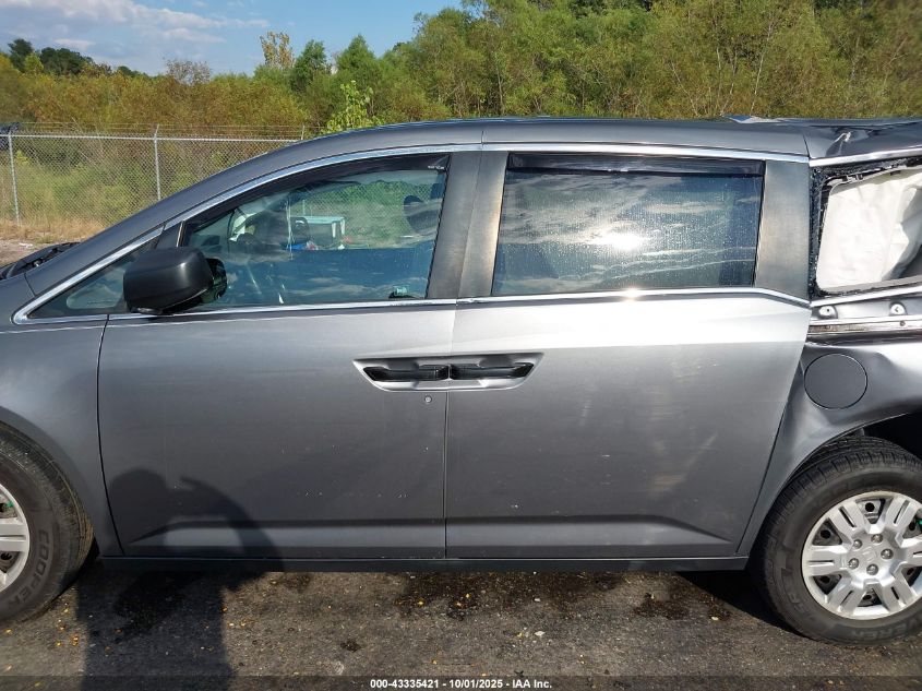 2012 Honda Odyssey Lx VIN: 5FNRL5H24CB027564 Lot: 43335421