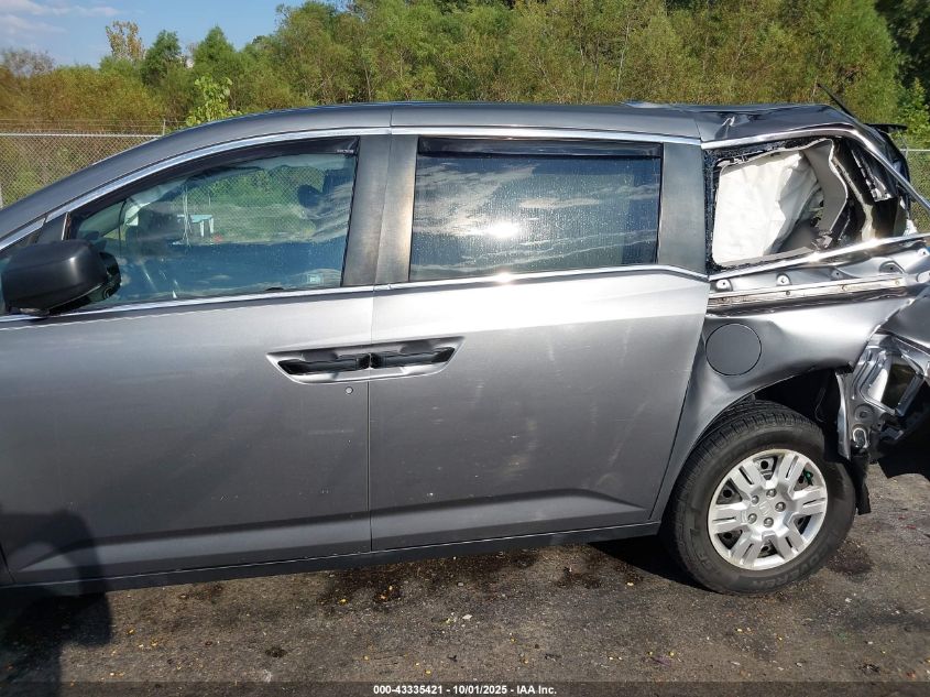 2012 Honda Odyssey Lx VIN: 5FNRL5H24CB027564 Lot: 43335421