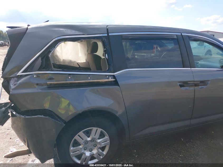 2012 Honda Odyssey Lx VIN: 5FNRL5H24CB027564 Lot: 43335421