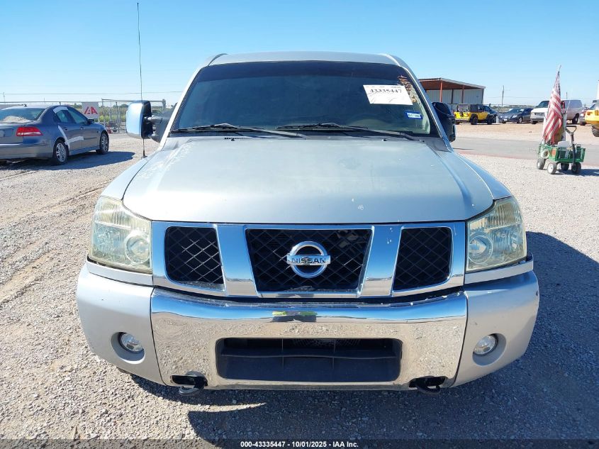 2004 Nissan Titan Se VIN: 1N6AA07A74N588341 Lot: 43335447