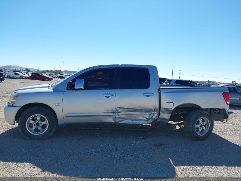 2004 Nissan Titan Se VIN: 1N6AA07A74N588341 Lot: 43335447