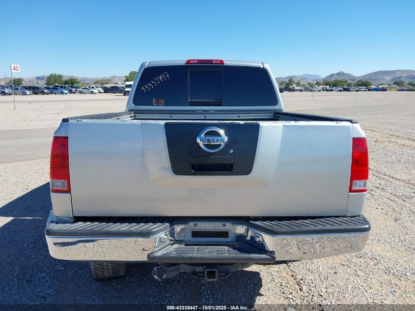 2004 Nissan Titan Se VIN: 1N6AA07A74N588341 Lot: 43335447