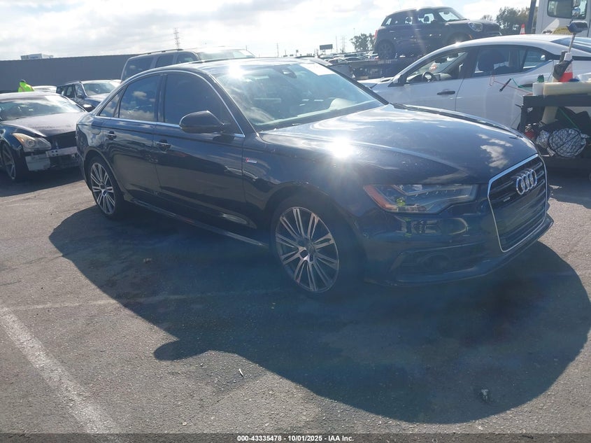 2014 AUDI A6 3.0T PREMIUM PLUS - WAUHGAFC8EN006691