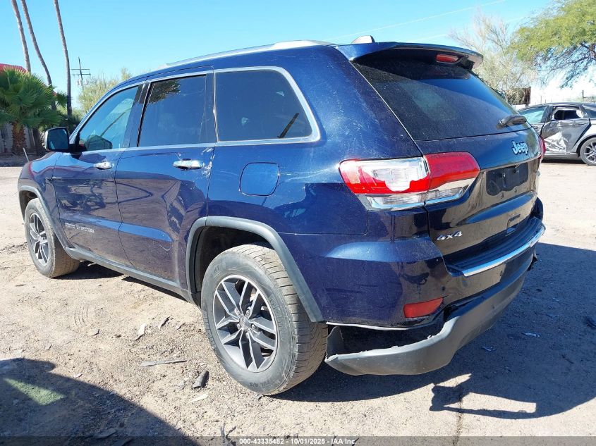 2018 Jeep Grand Cherokee Limited 4X4 VIN: 1C4RJFBGXJC204693 Lot: 43335482