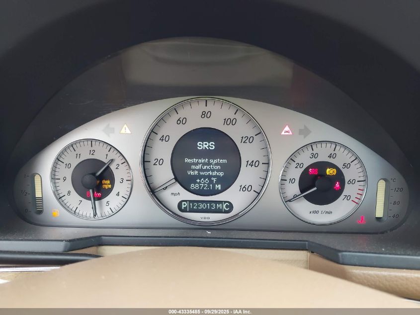 2007 Mercedes-Benz E 350 4Matic VIN: WDBUF87X07X216321 Lot: 43335485