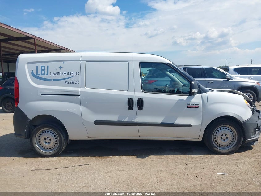 2016 Ram Promaster City Tradesman VIN: ZFBERFAT8G6B75536 Lot: 43335491