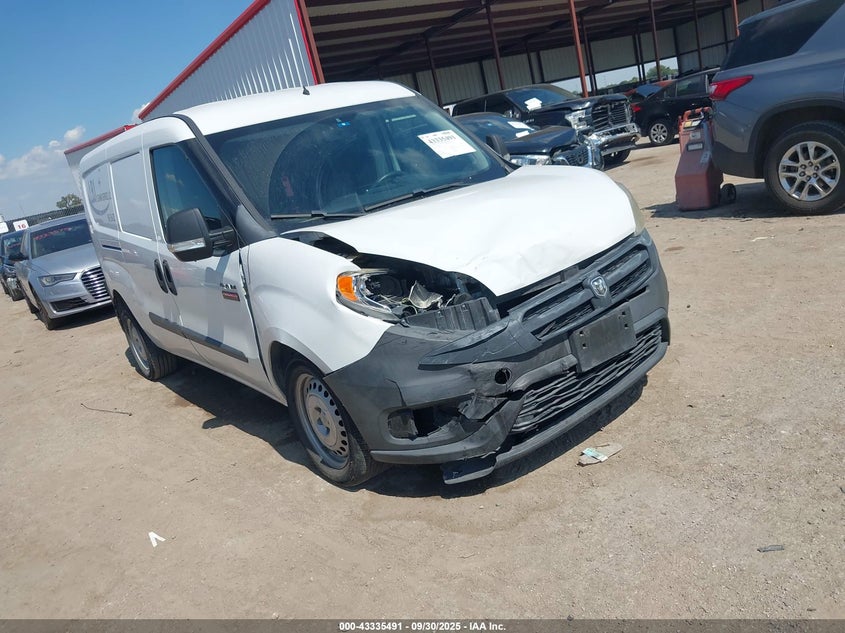 2016 RAM PROMASTER CITY TRADESMAN - ZFBERFAT8G6B75536