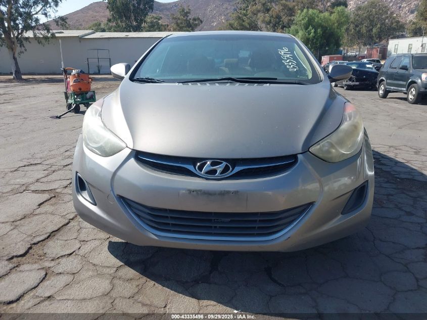2013 Hyundai Elantra Gls VIN: 5NPDH4AE6DH398416 Lot: 43335496