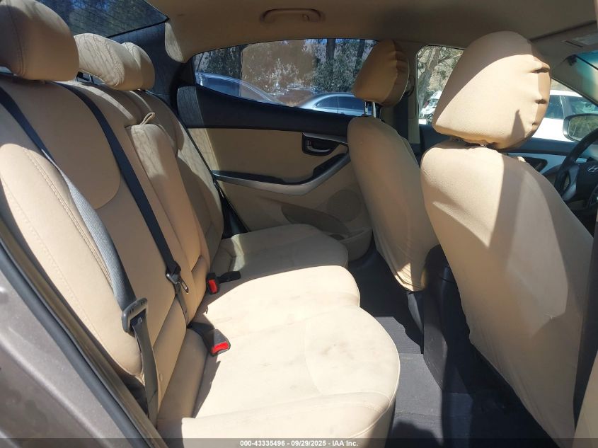 2013 Hyundai Elantra Gls VIN: 5NPDH4AE6DH398416 Lot: 43335496