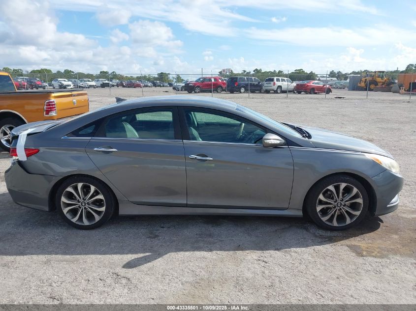 2014 Hyundai Sonata Se VIN: 5NPEC4AC6EH835530 Lot: 43335501
