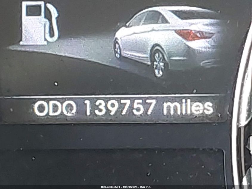 2014 Hyundai Sonata Se VIN: 5NPEC4AC6EH835530 Lot: 43335501