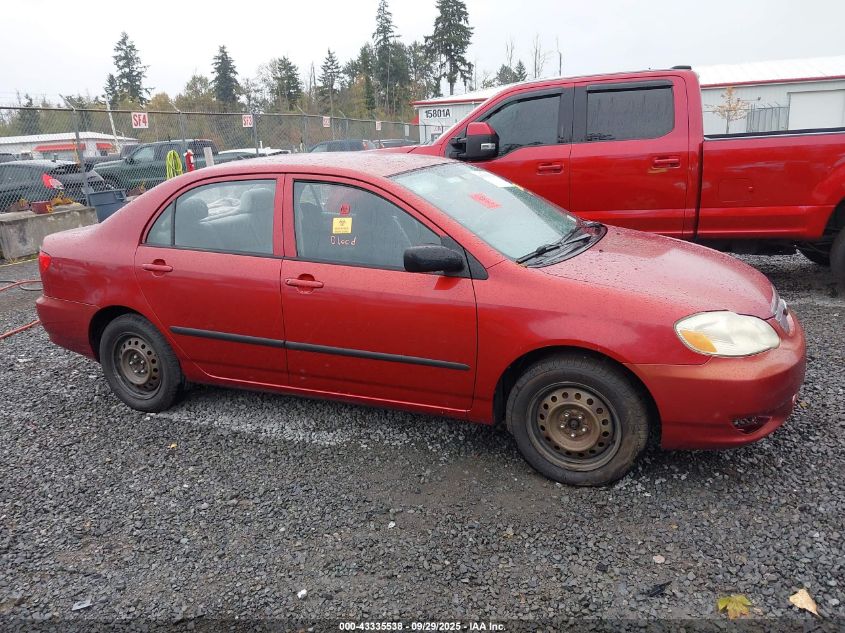 2004 Toyota Corolla Ce VIN: 1NXBR32E34Z317774 Lot: 43335538